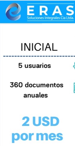 Plan Facturación Electrónica Inicial